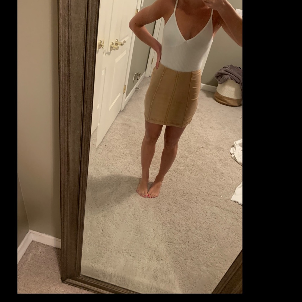 Revolve white bodysuit- Sz S